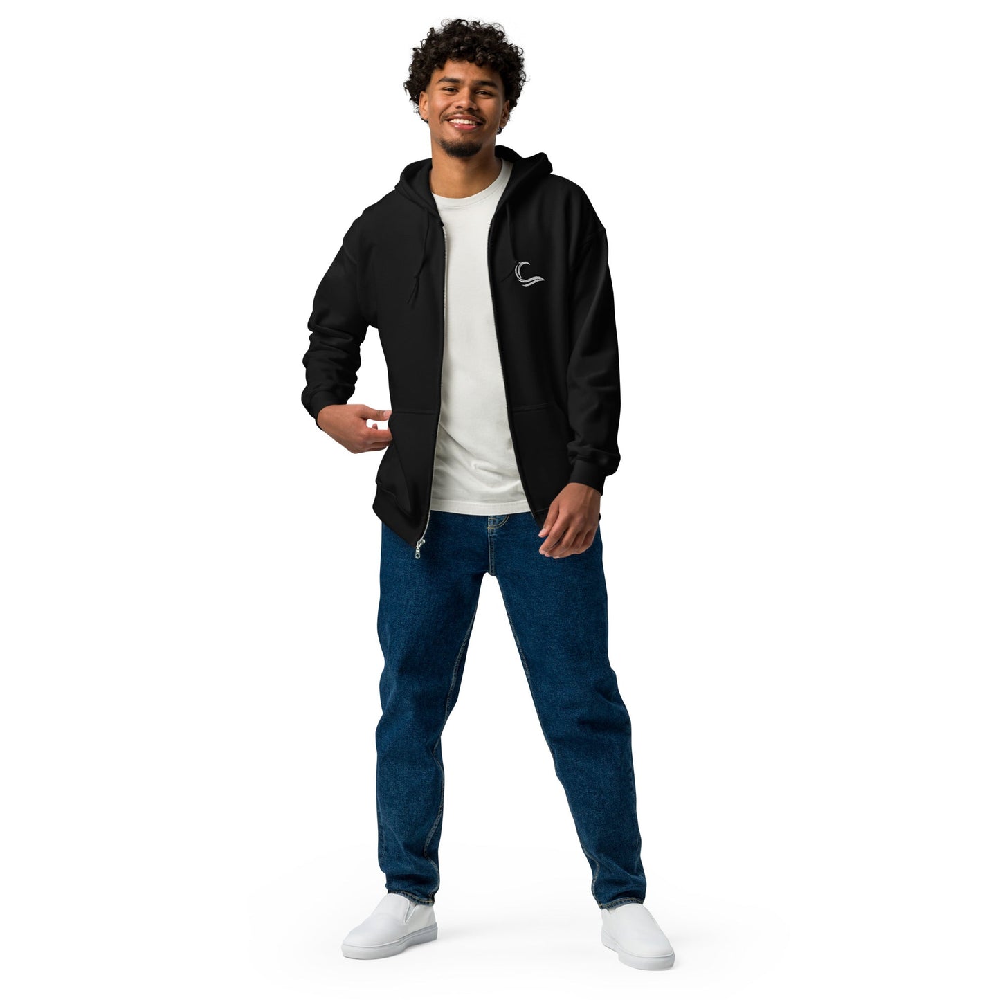 Men's Stitched Frost Guard Zip Up - Mahé Threads