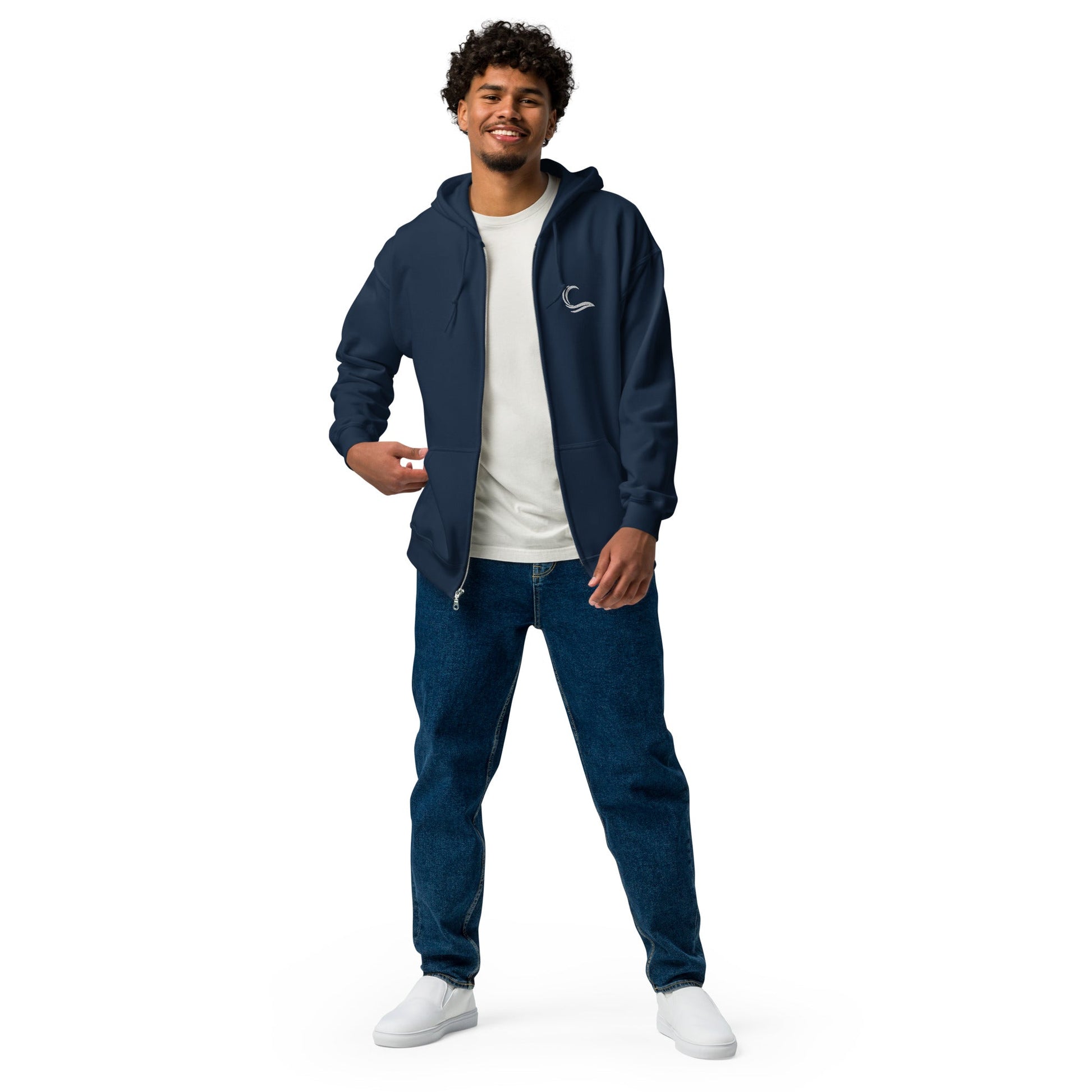 Men's Stitched Frost Guard Zip Up - Mahé Threads